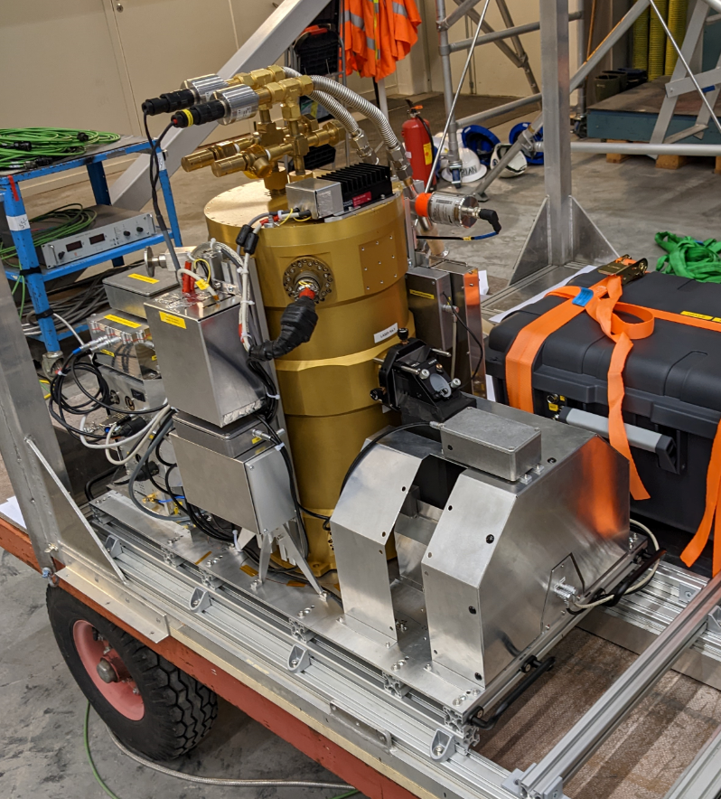 OSAS-B mounted on the balloon gondola. Credit: German Aerospace Center