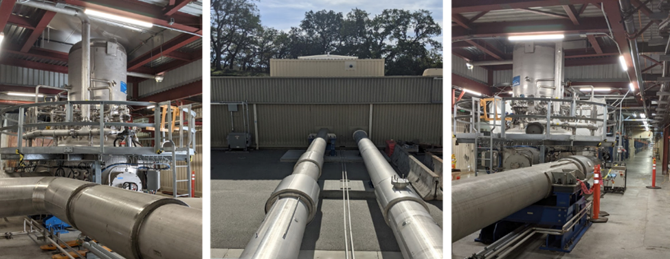 Transfer lines and distribution boxes Credit: SLAC