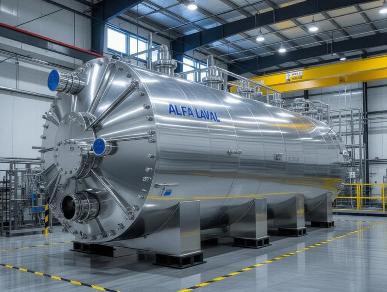 Cryogenics, the science of very low temperatures, is used in various energy-related applications, including energy storage and power generation. Credit: Alfa Laval