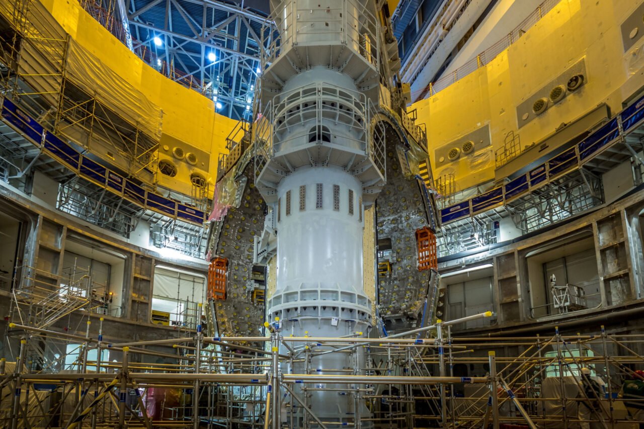 Once complete, ITER will run fusion experiments using five times as much plasma as the largest reactors in operation today.