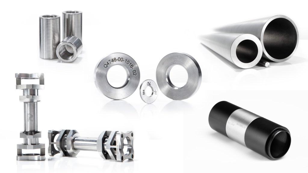 ALLVAR Alloy 30 washers compensate for thermal mismatch between stainless steel bolts and aluminum flanges. Credit: Allvar