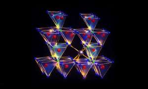 Structure model of the newly discovered substance with extraordinary properties. Credit: Maximilian Stremel, Markus Suta, Ingo Widmann, Hubert Huppertz