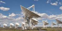Figure 6. Part of the VLA (Very Large Array): twenty-seven radio-astronomy antennas located at the National Radio Astronomy Observatory site in New Mexico. Each antenna in the array is 25 m (82 ft) diameter. Image: National Radio Astronomy Observatory/Associated Universities, Inc./National Science Foundation