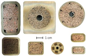 Figure 1: Cross sections of several Cable-in-Conduit Conductors developed by the Superconductivity Laboratory of ENEA, Frascati, Italy. Image: L. Muzzi et al., “Cable-in-Conduit Conductors: Lessons from the Recent Past for Future Developments with Low and High Temperature Superconductors,” Superconductor Science and Technology, Vol. 28, 2015. (doi.org/10.1088/0953-2048/28/5/053001)