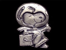 Silver Snoopy. Image: NASA