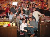 Donna Jung and other Cryomafia members at a gathering in March of 2002. Photo courtesy Janis Research Company, Inc.