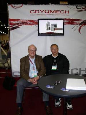 Peter Gifford and Zuyu Zhao from Janis Research Company