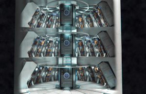 Artist rendering of a torpor chamber. Image: SpaceWorks